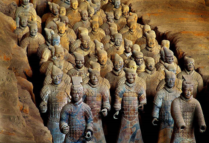Terra Cotta Warriors and Horses