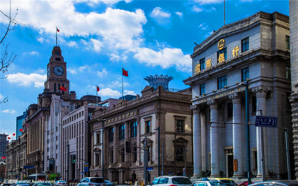 The Bund in Shanghai