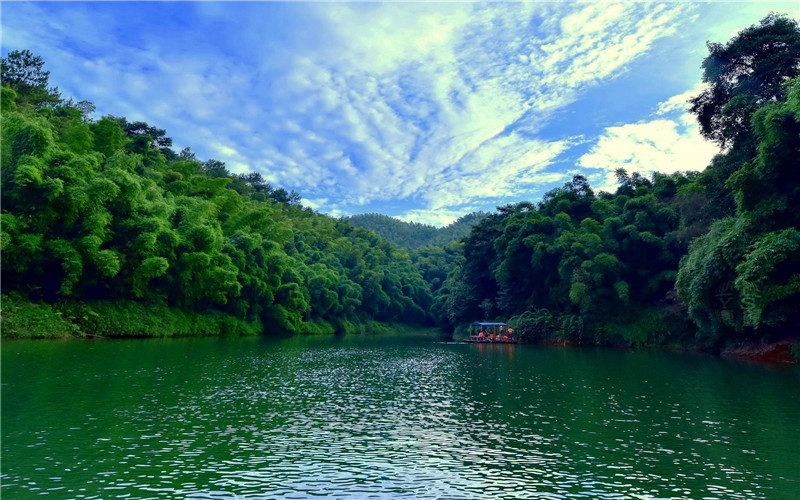 Climate and weather at Shunan bamboo forest